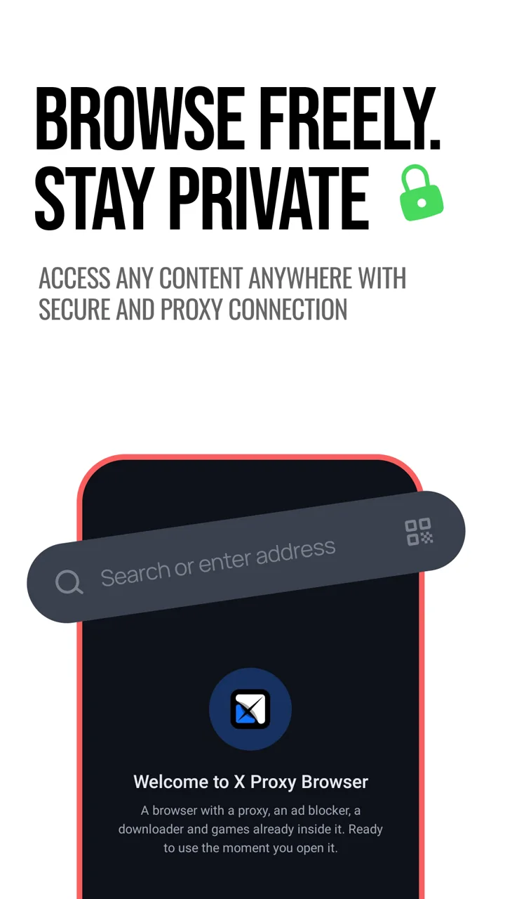Private browsing screen: your secrets are safe